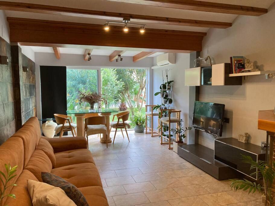 Villa Adosado En Denia Con Gran Jardin Exterior foto